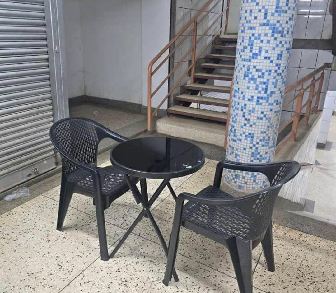 3-piece outdoor bistro patio set.