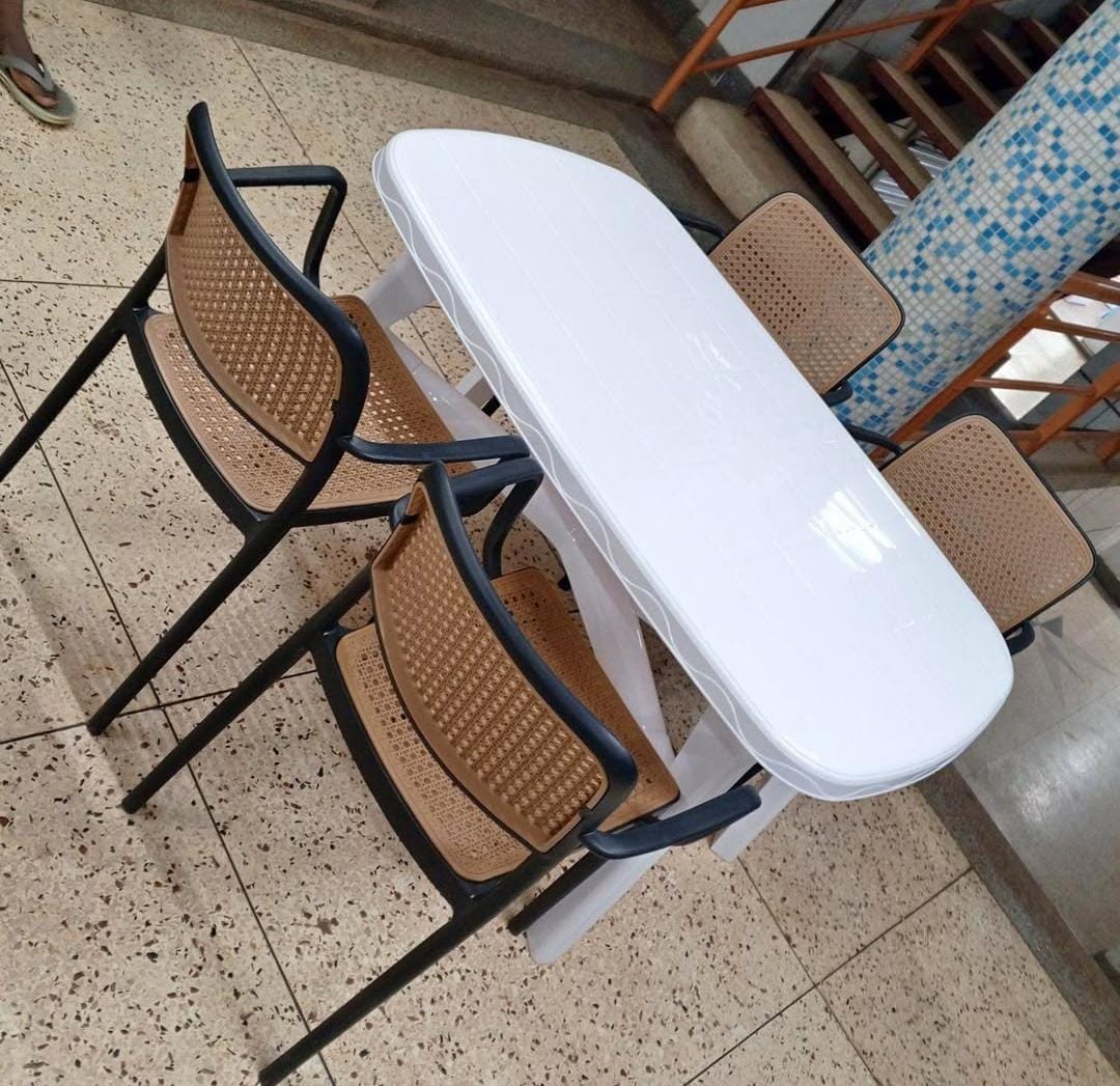 plastic dining set