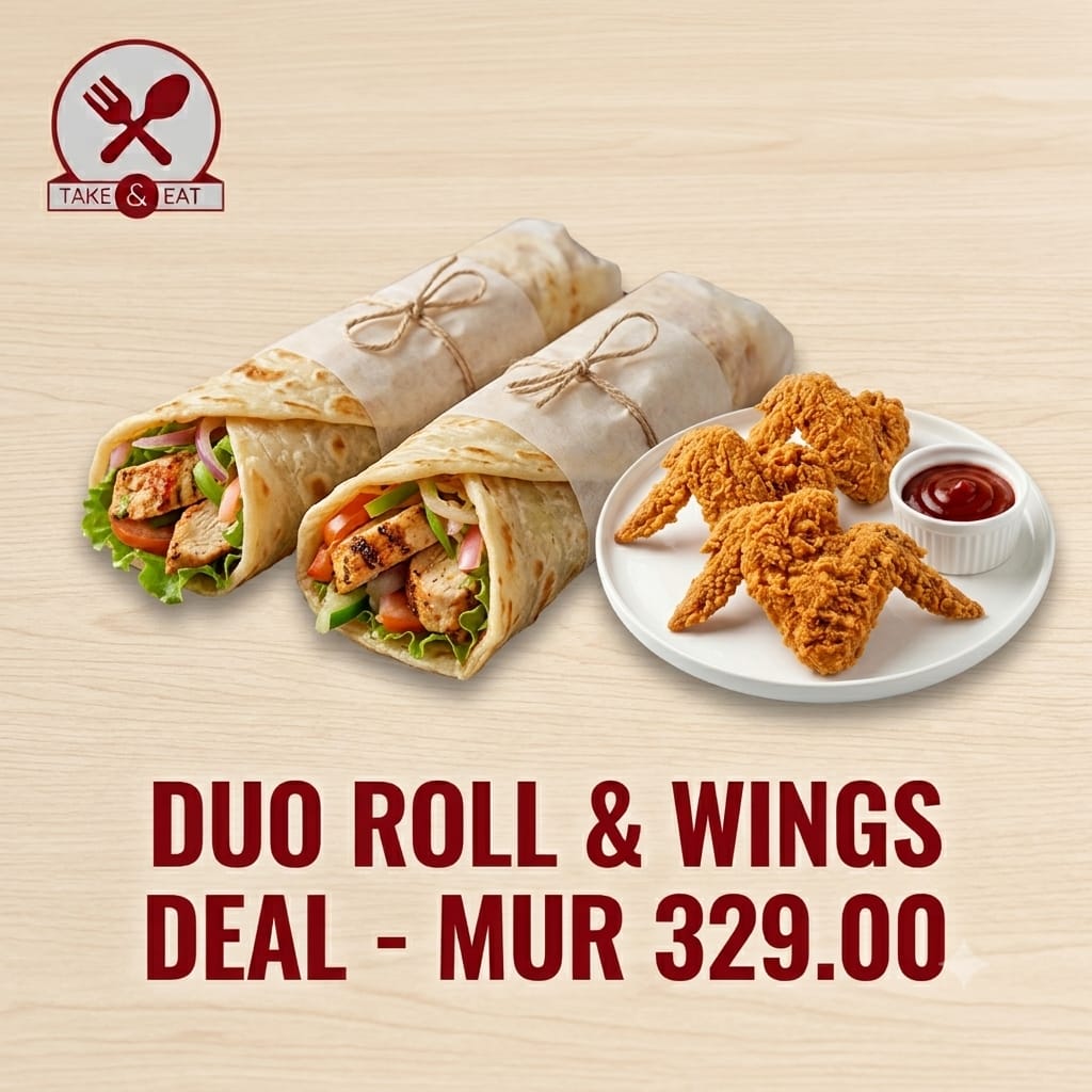 Duo Roll & Wings Deal