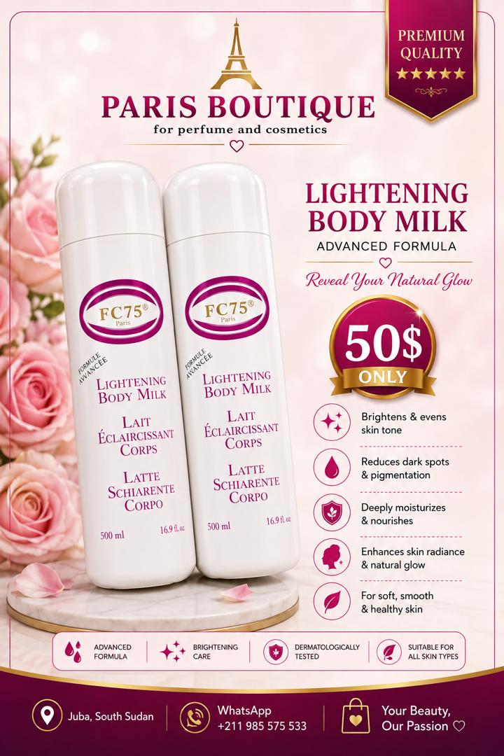 FC75 Paris Strong Whitening Shower Gel