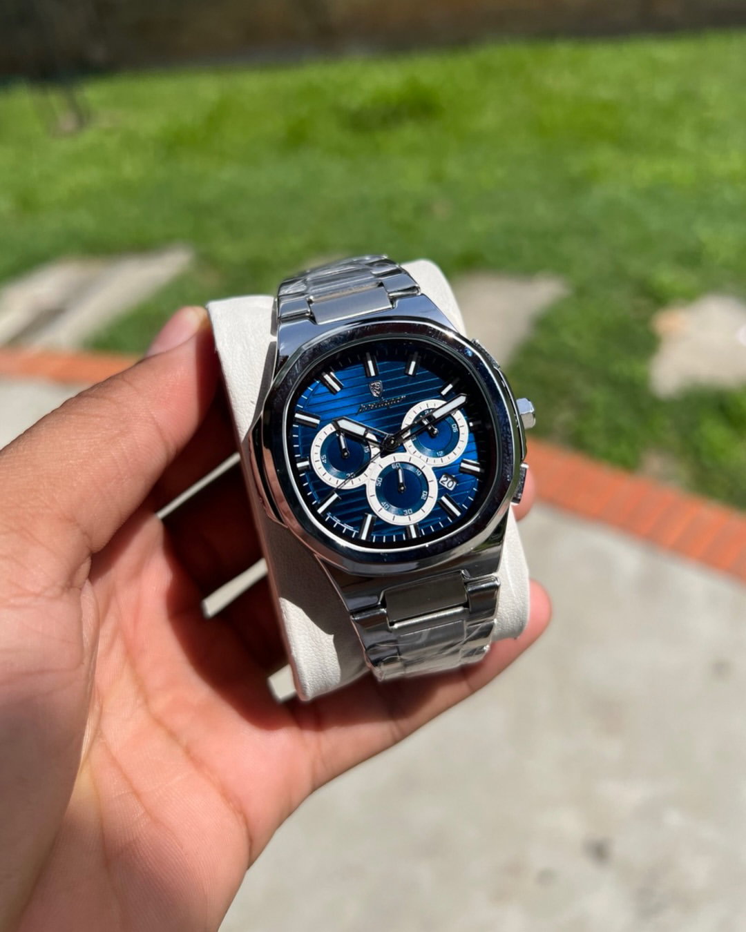 Nautilus Chronograph Blue_1