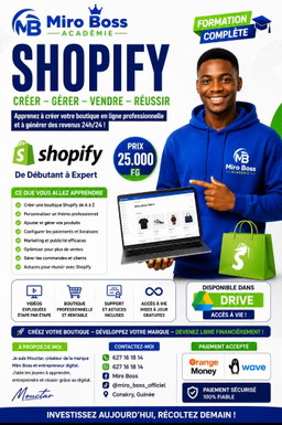 Formation en shopify