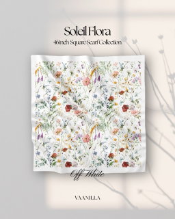 Soleil Flora in Off White