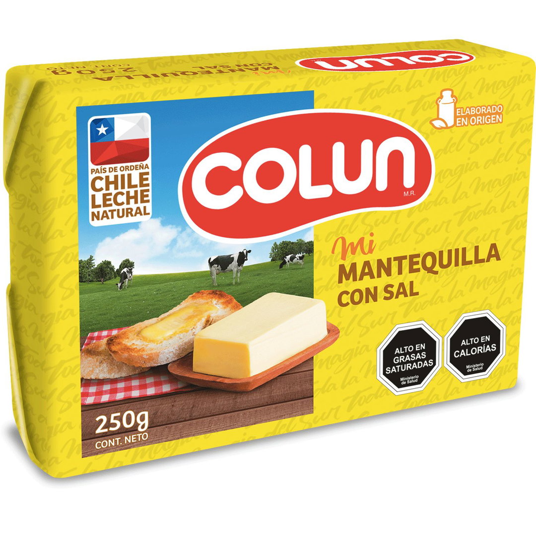 Mantequilla 250 Gr Colun