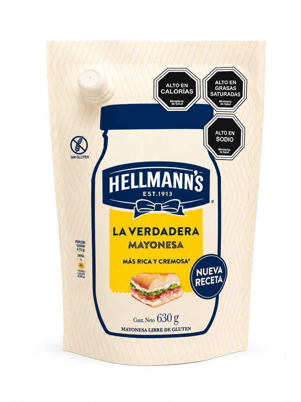 Mayonesa 630 Gr Hellman's