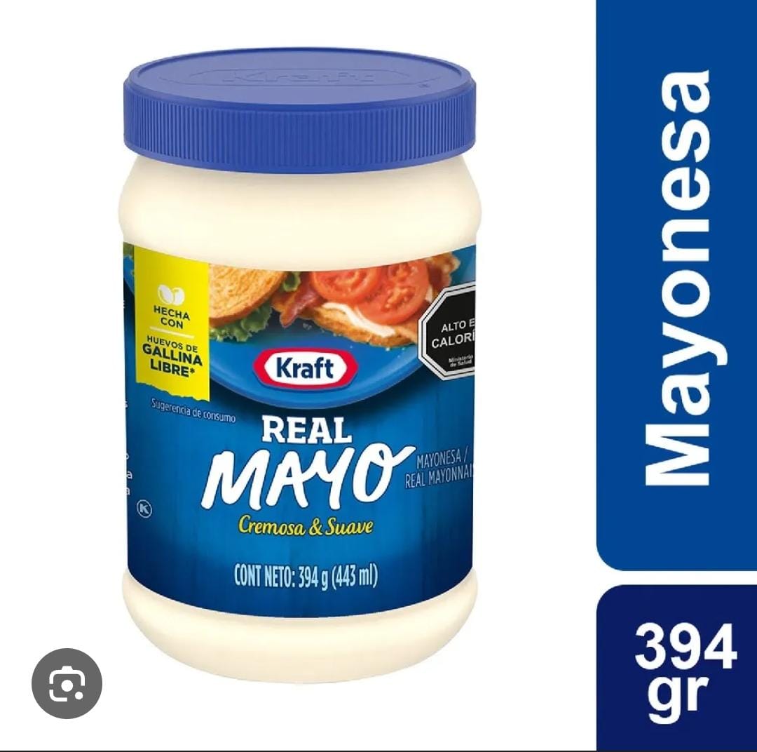 Mayonesa 394 Gr Kraft_0
