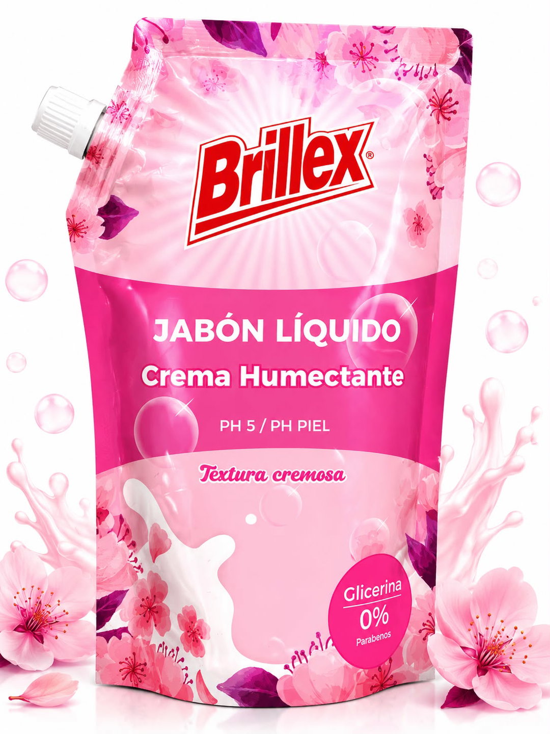 Jabón Liquido Crema Humectante 750 Ml Brillex