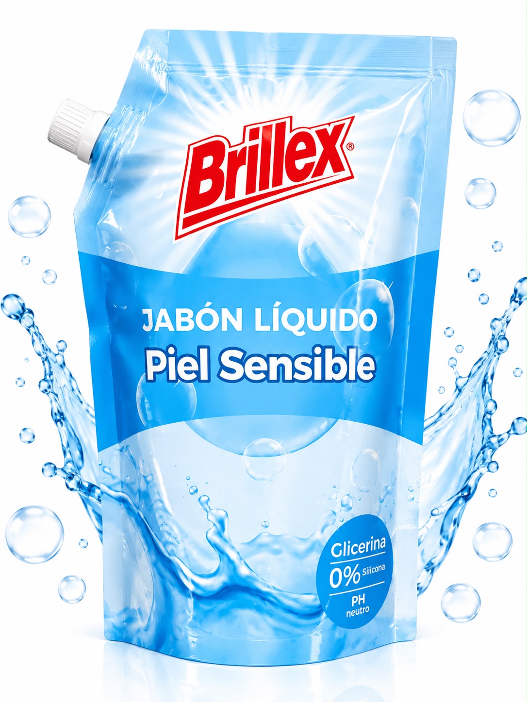 Jabón Liquido Piel Sensible 750 Ml Brillex
