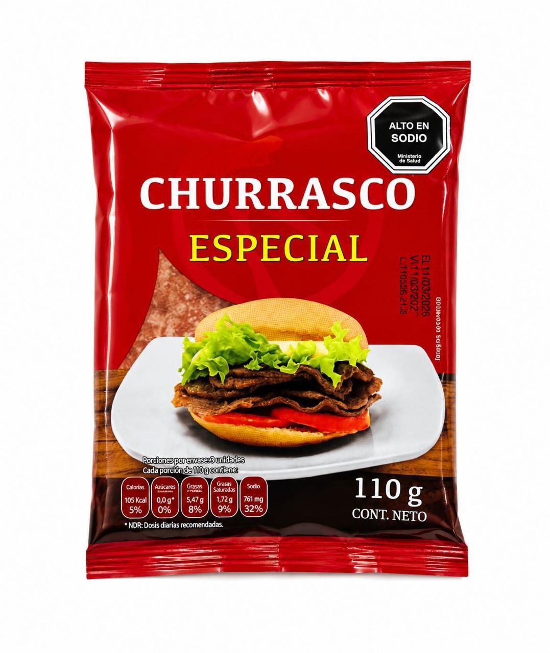 Churrasco Especial 110 Gr Rupanco