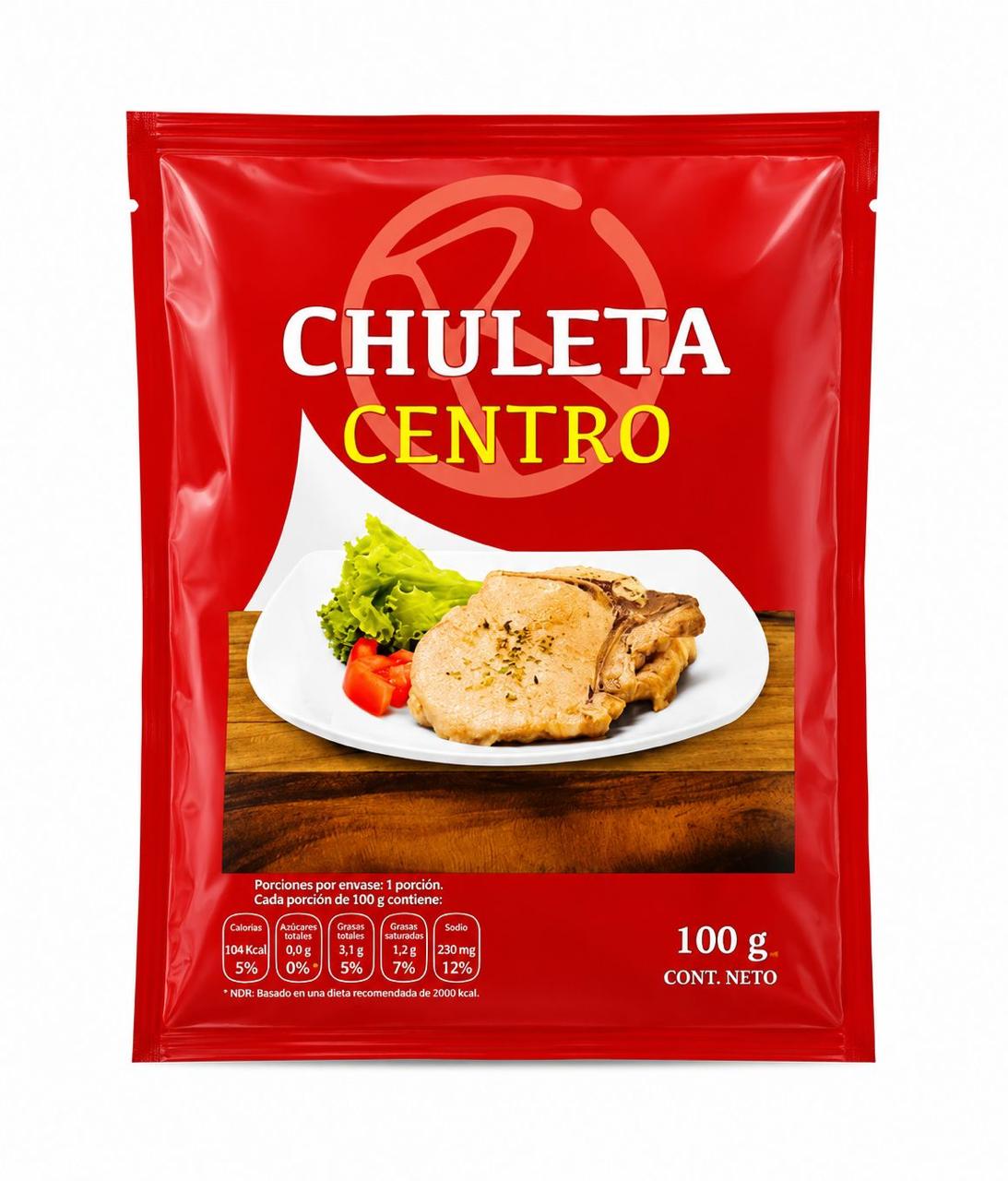 Chuleta Centro 100 Gr Rupanco