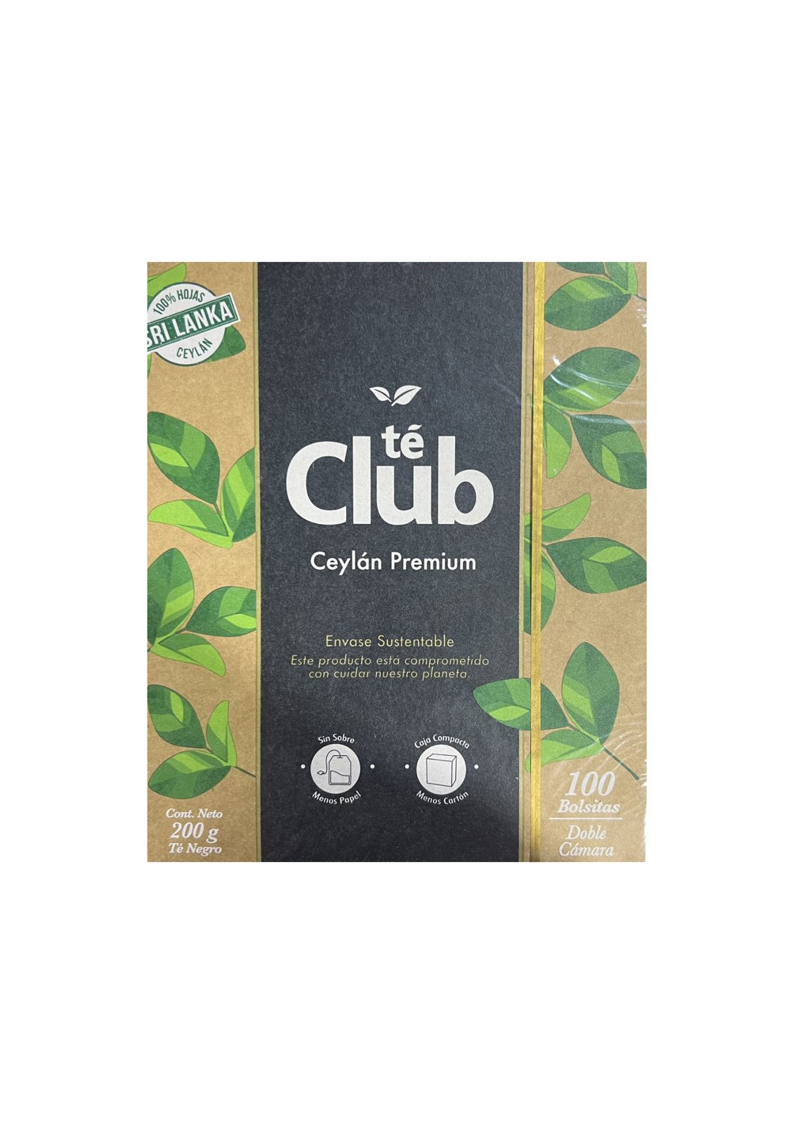 Té Ceylan Premium 100 Unidades Té Club_0