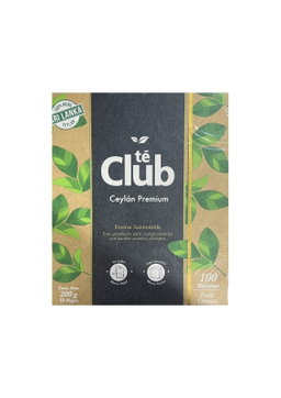 Té Ceylan Premium 100 Unidades Té Club