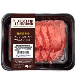 NIKUICHI Aus Wagyu Beef Gyutan Yakiniku 200G