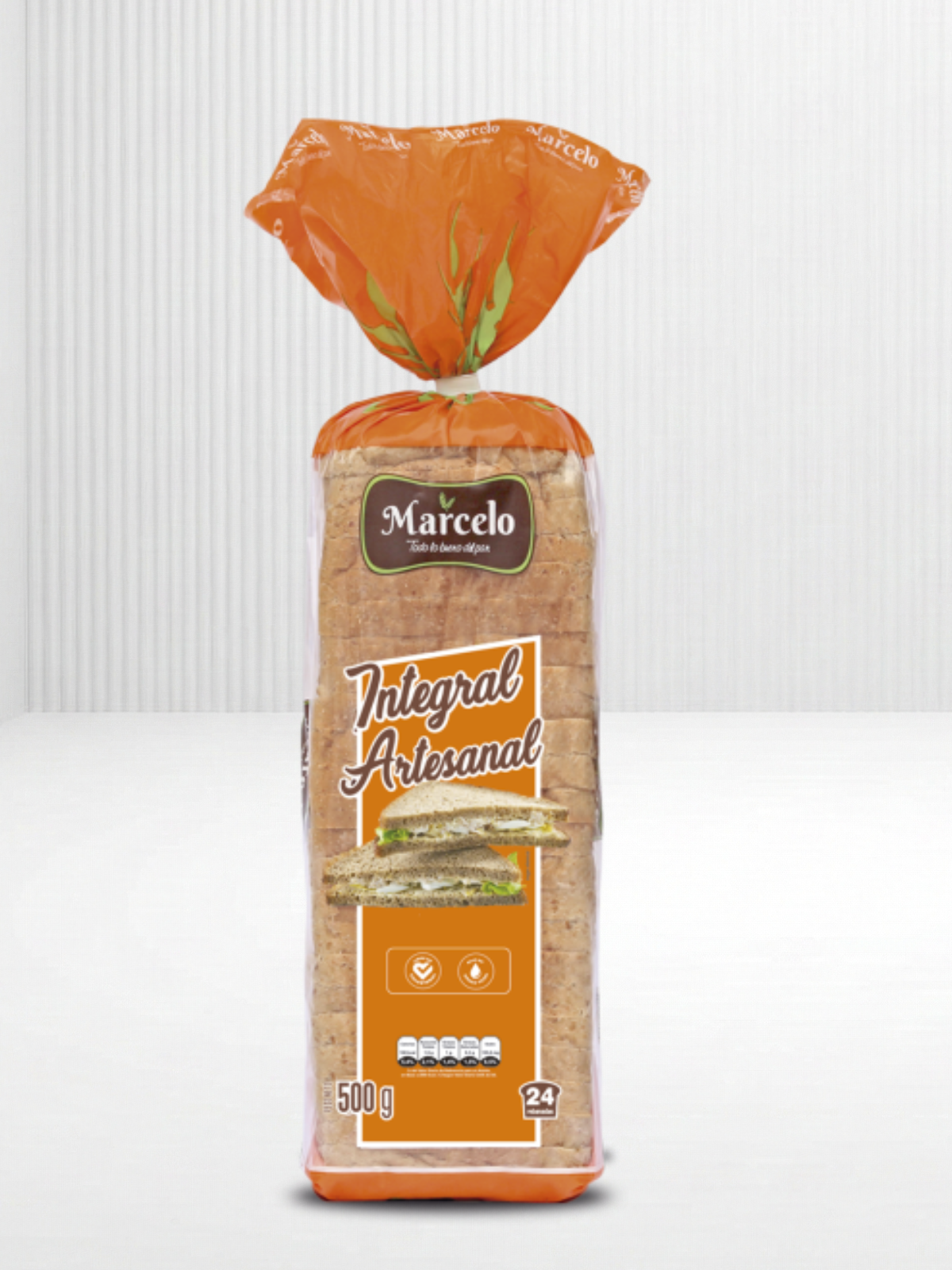 Pan Molde Integral 500 Gr Marcelo
