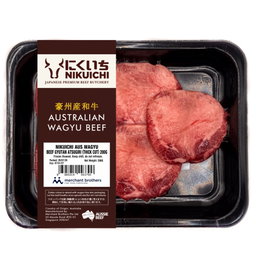 NIKUICHI Aus Wagyu Beef Gyutan Atsugiri (Thick Cut) 200G