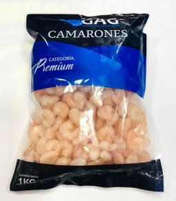 Camaron Congelado Calibre 100/200 1 Kg Gag