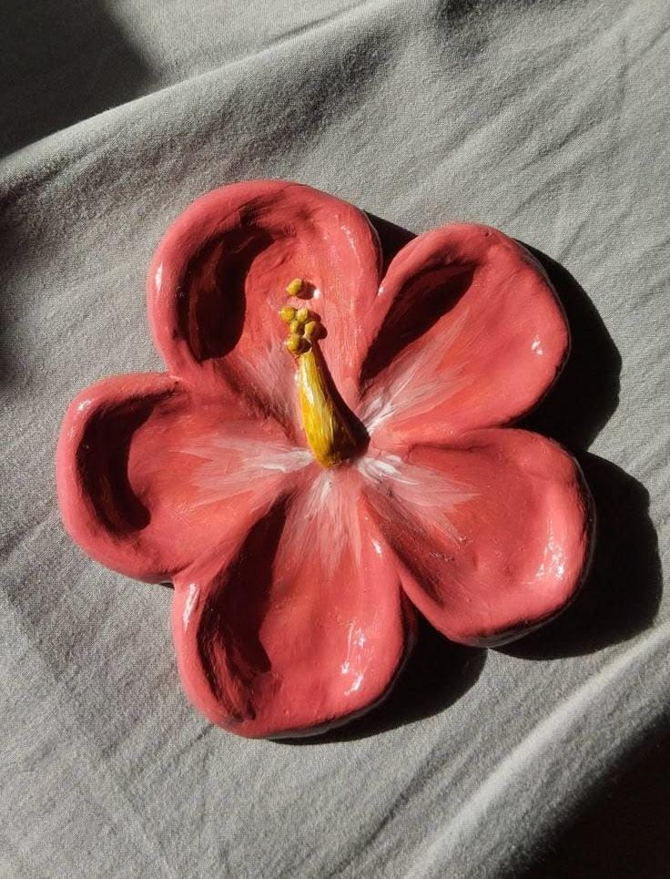 Handmade Jewlery Tray, Lilies Shape_0