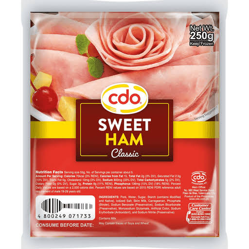 CDO Sweet Ham 250g
