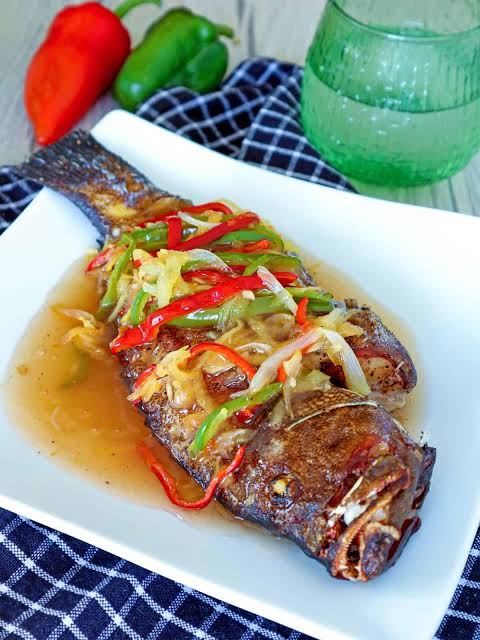 Cooked Lapu Lapu