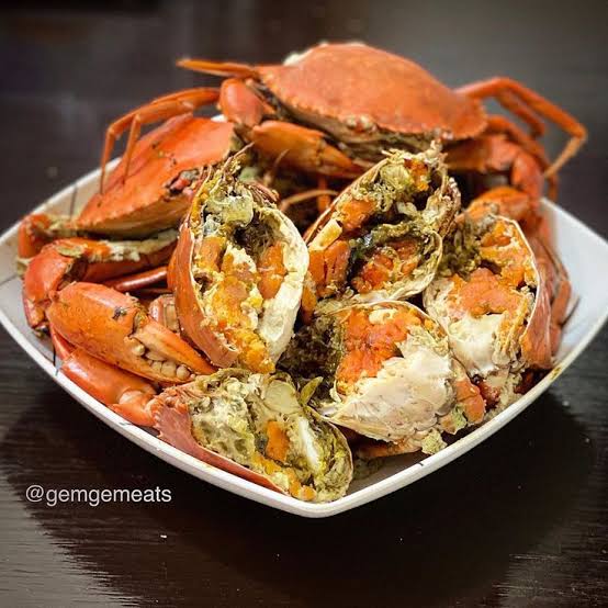 Cooked Mud Crab lalake