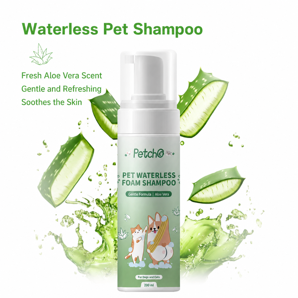 [Pre-order] Waterless Foam Pet Shampoo 200ml_3