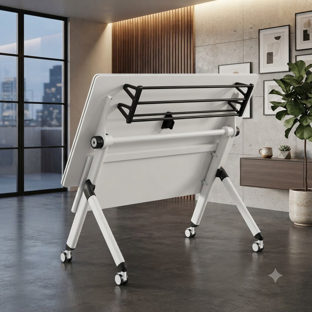 1.2M Modern Foldable Office Desk_4