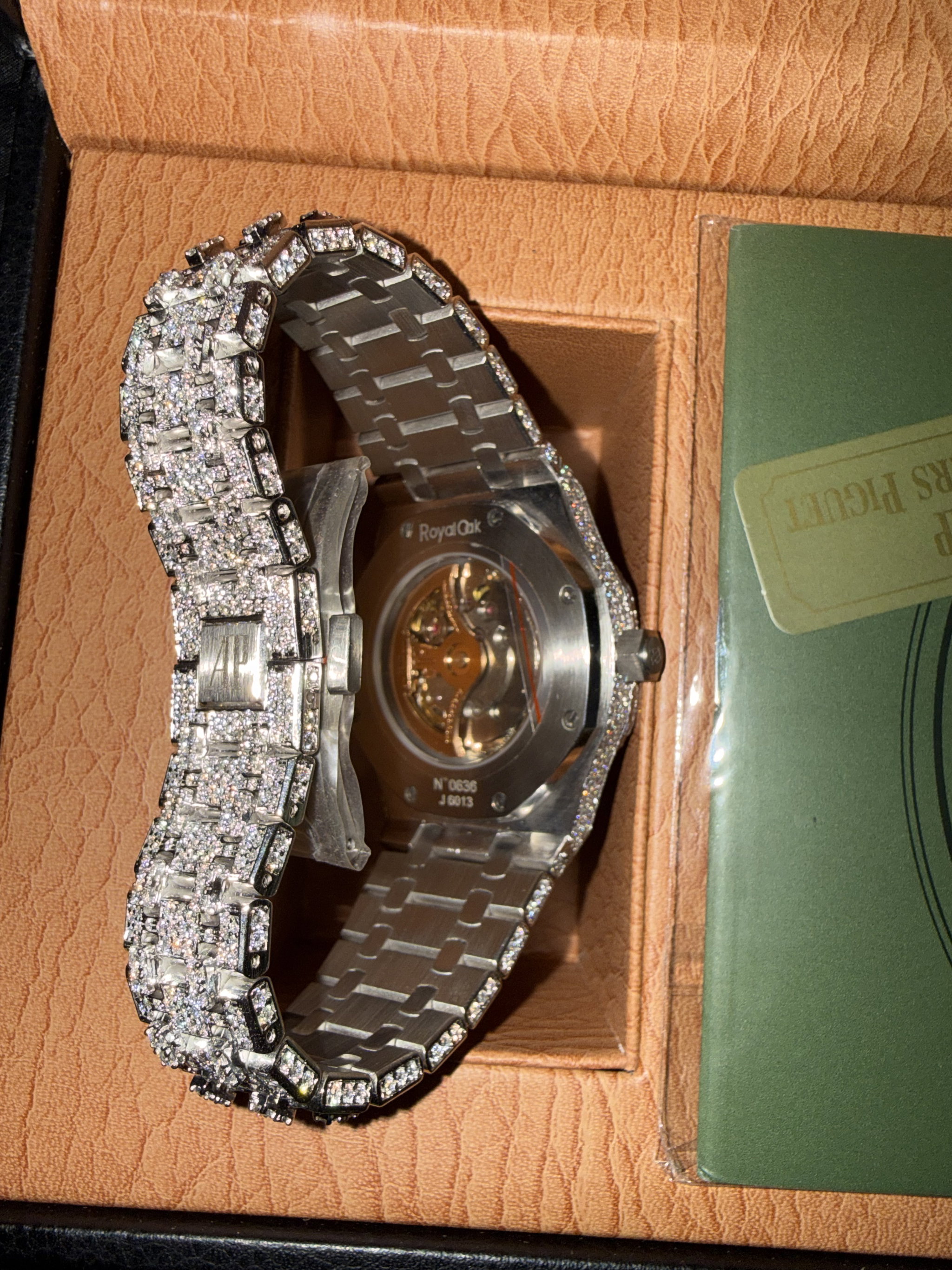 Reloj de Moissanita (Plateado)_2