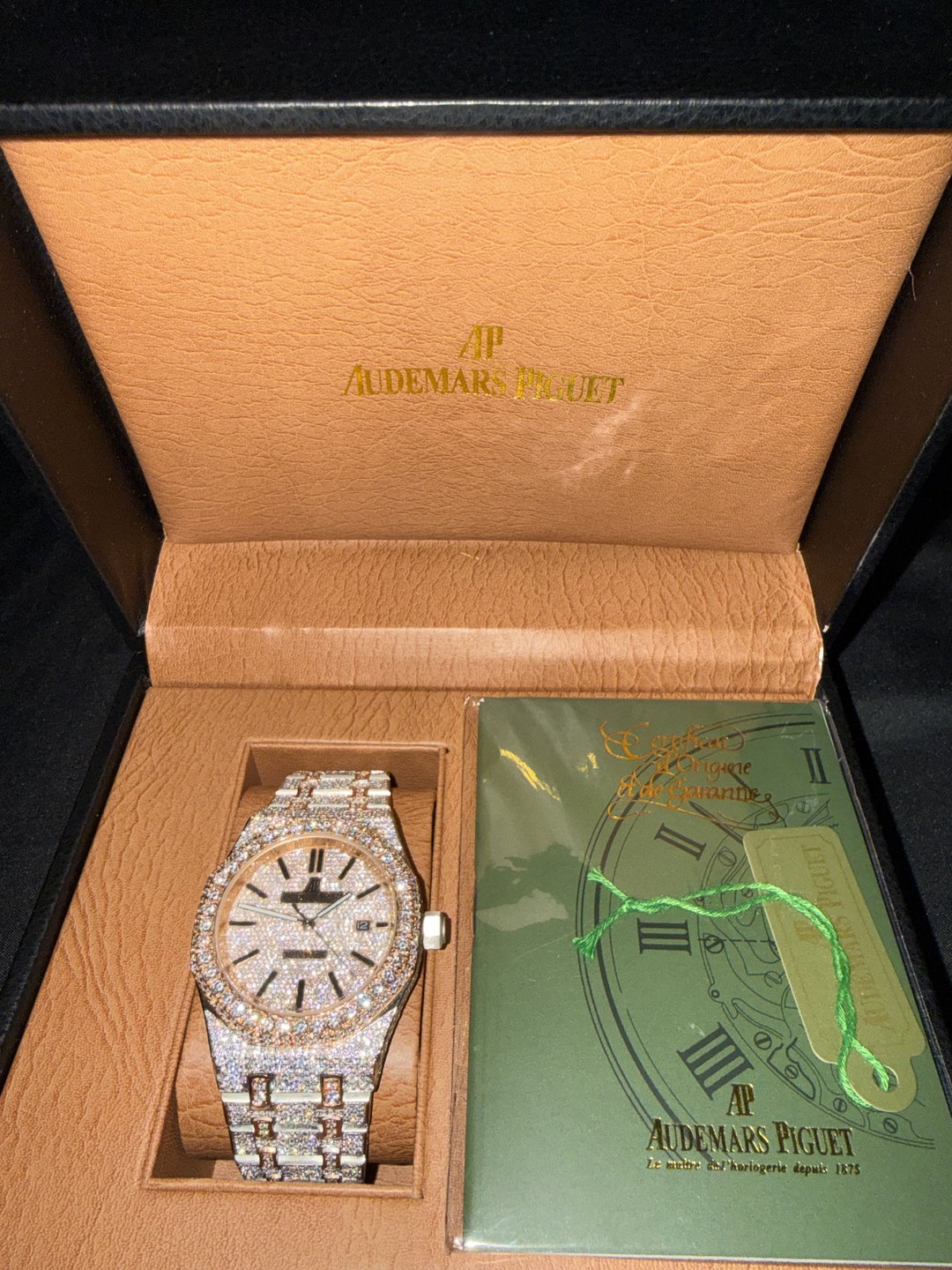 Reloj de Moissanita (Rosado)