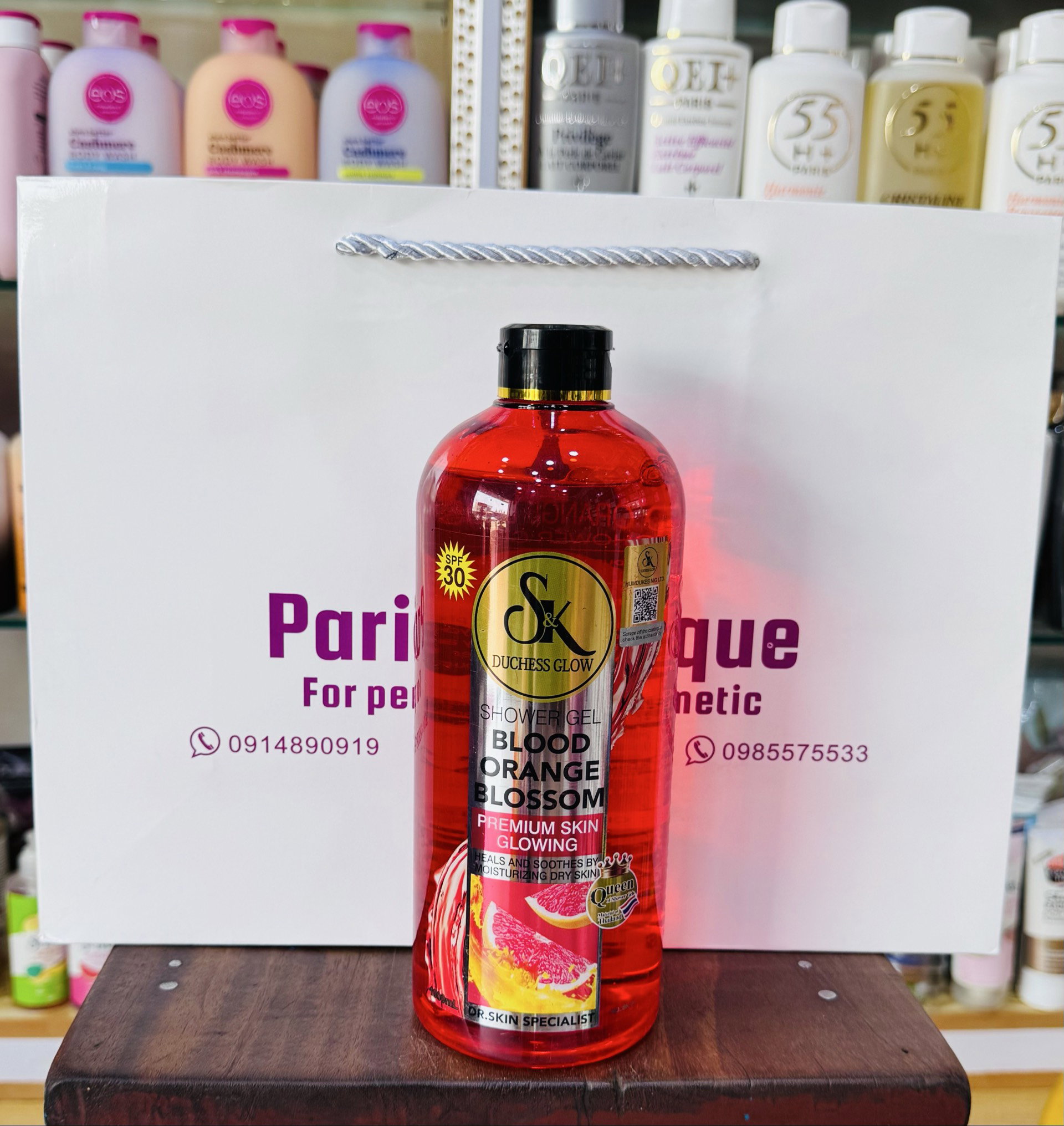 SHOWER GEL Blood +Orange +Blossom