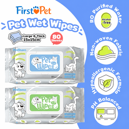 [Pre-order] Pet Wet Wipes 80 Pcs