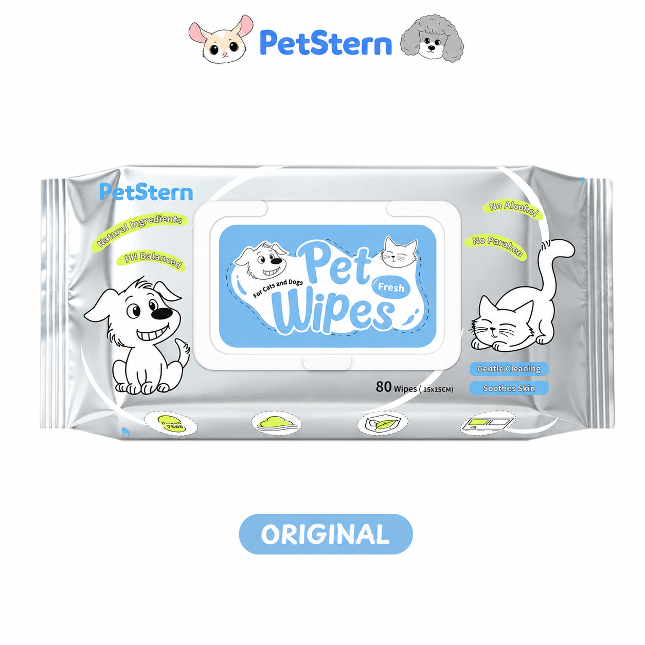 [Pre-order] Pet Wet Wipes 80 Pcs_1