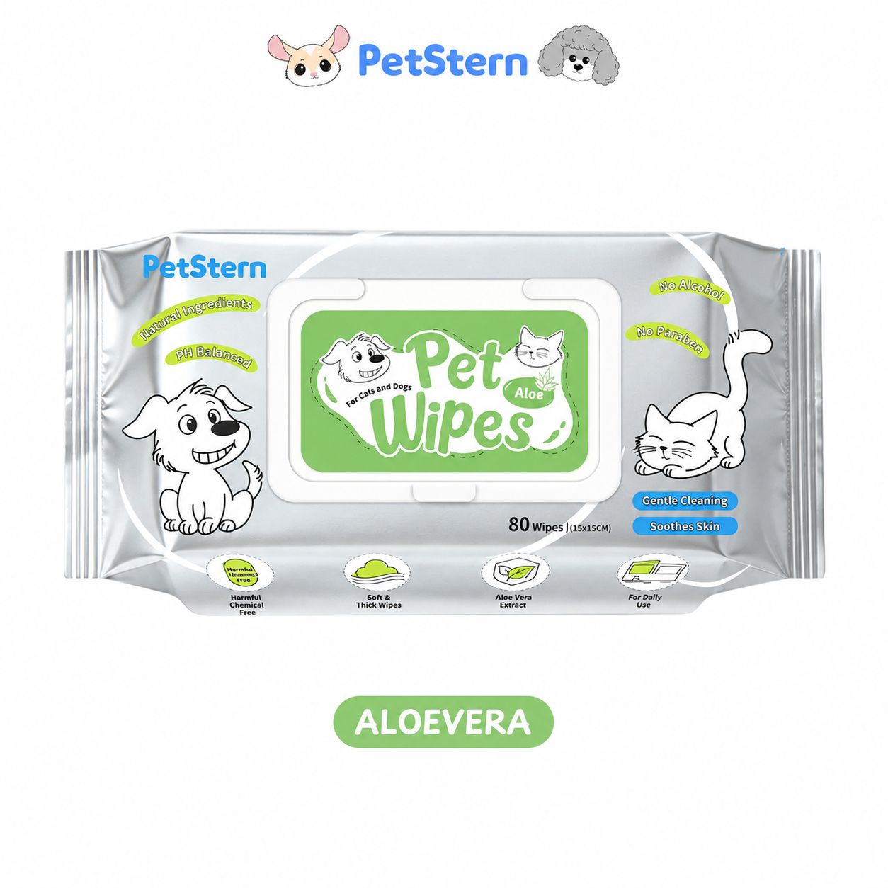 [Pre-order] Pet Wet Wipes 80 Pcs_2