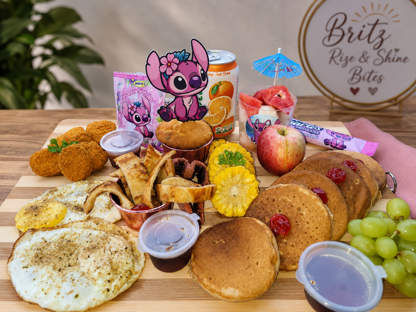 Tiny Tummies Breakfast Platter🍒🦄🩷🩵_1