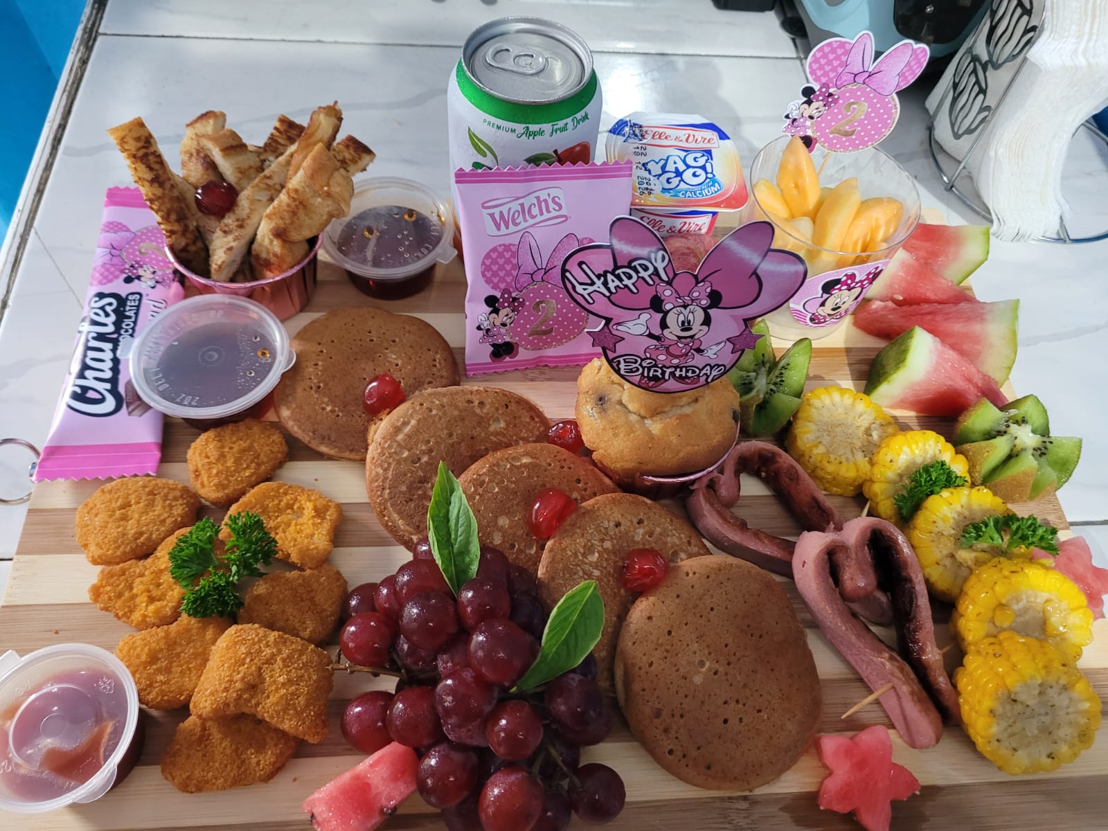 Tiny Tummies Breakfast Platter🍒🦄🩷🩵_2