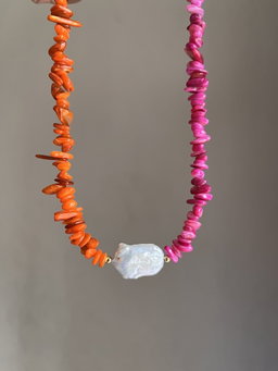 Shiny Necklace 🧡✨🩷