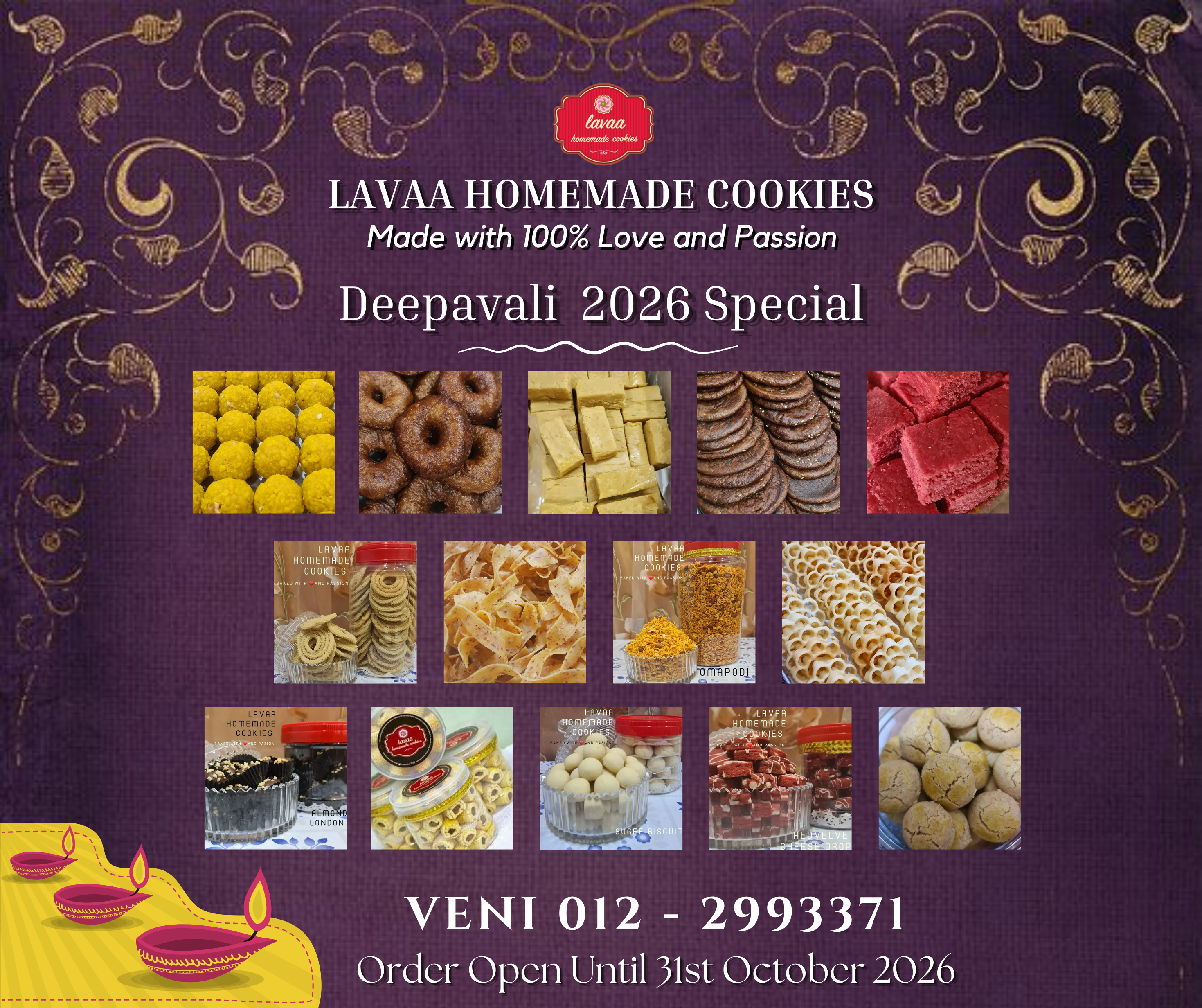 Deepavali 2026 Pre-Order – Lavaa Homemade Enterprise_0