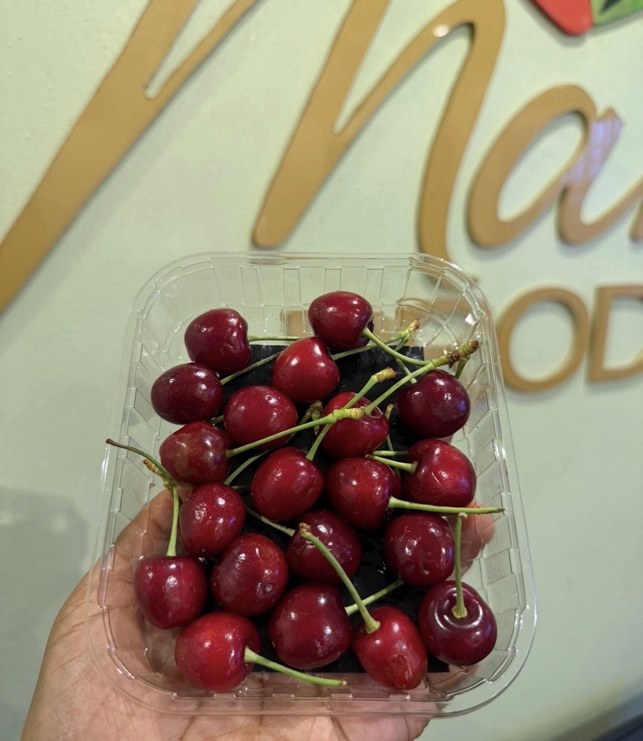 Fresh Red cherry X 1 pack _0