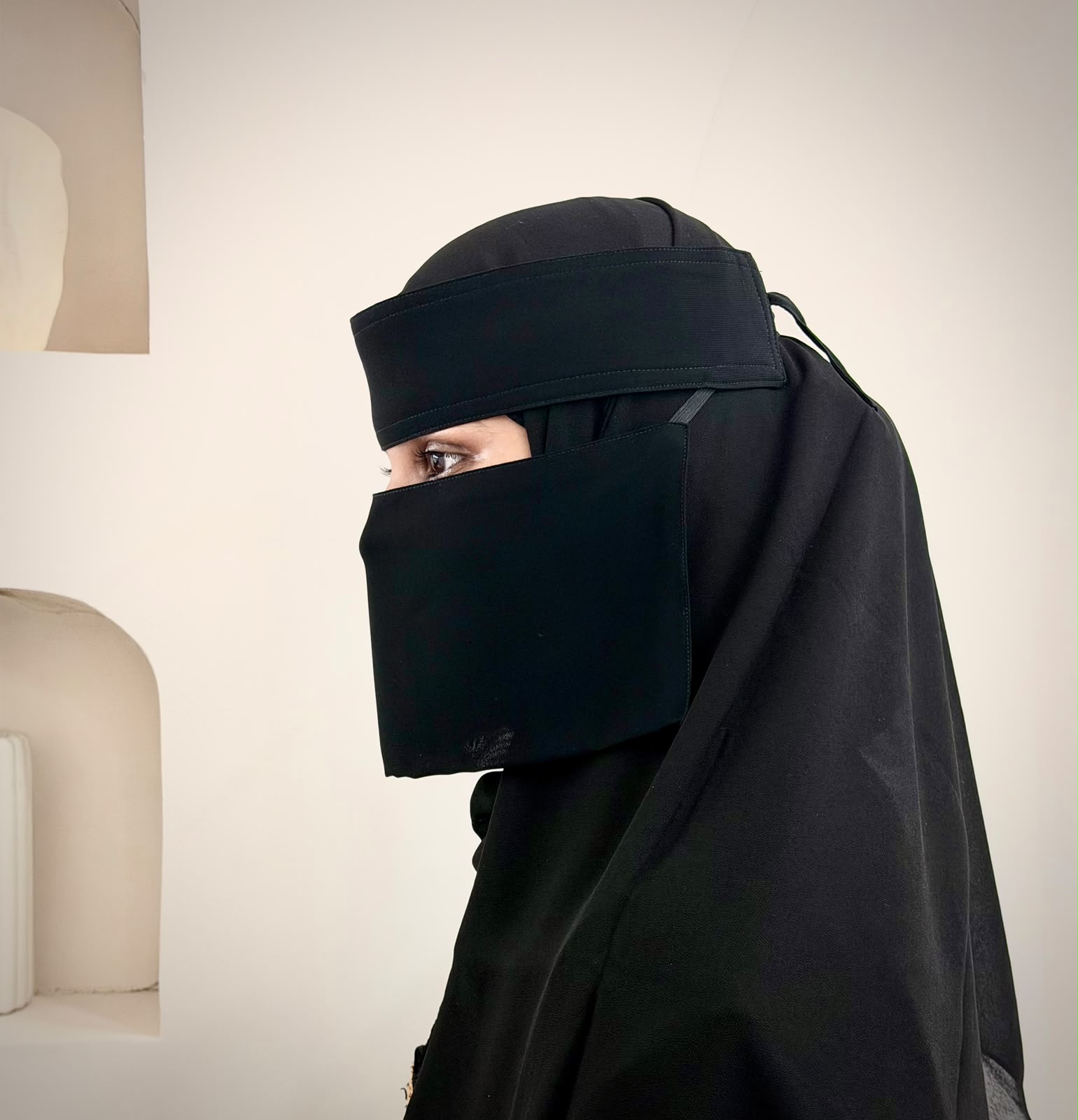 Liara Niqab XS  – 5 Inch Length  _0