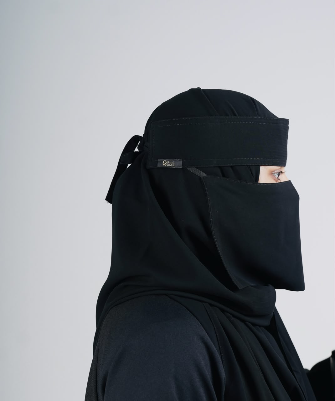 Liara Mini Small Niqab – 6 Inch Length _2