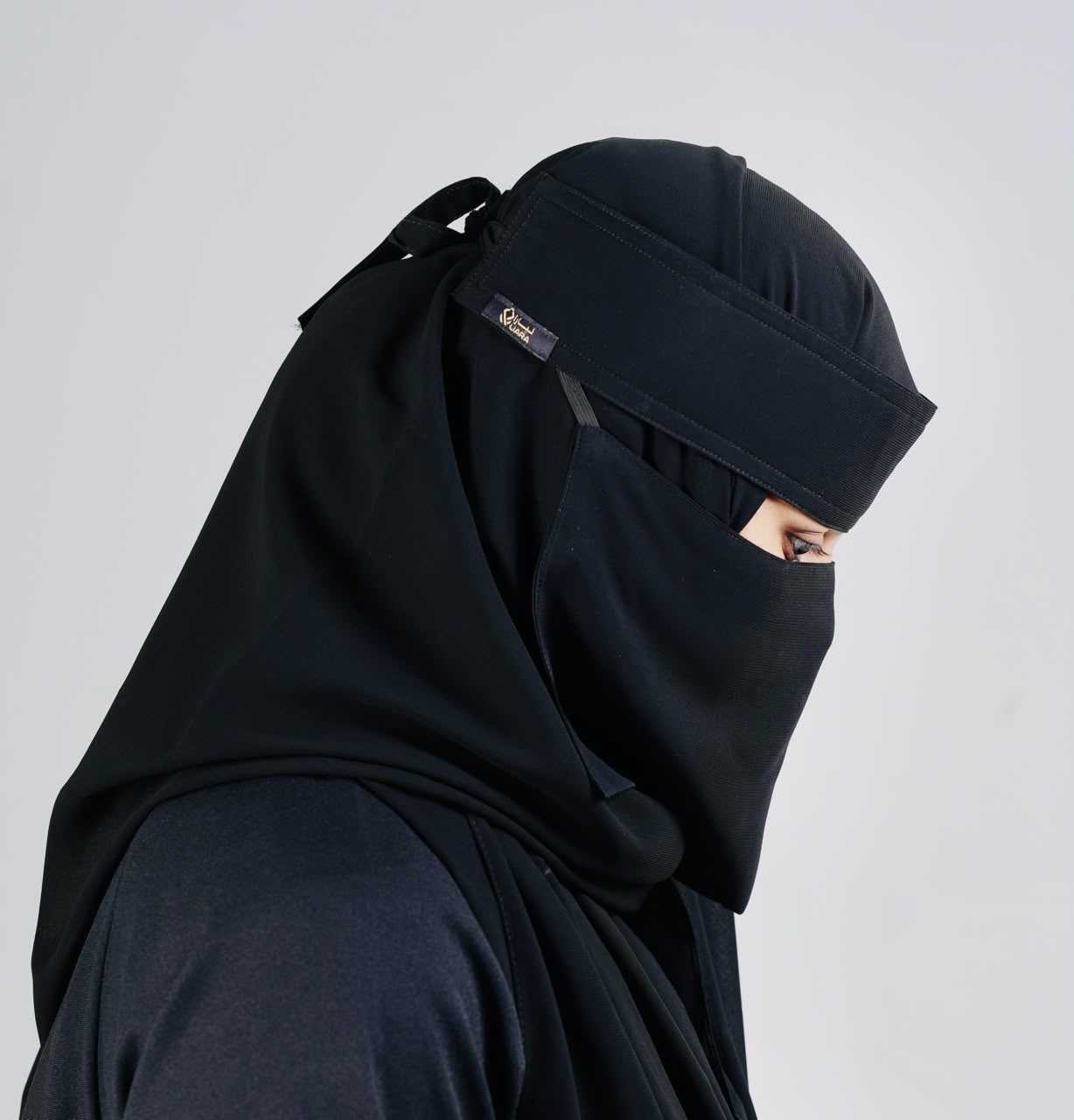 Liara Mini Small Niqab – 6 Inch Length _4