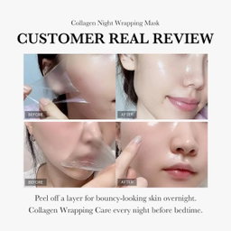 Masque collagène visage