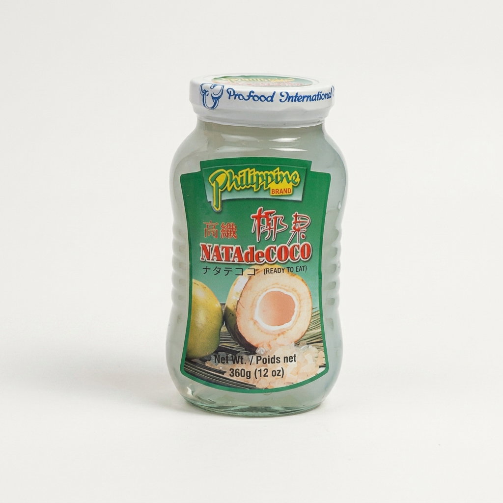 PHILIPPINE BRAND NATA DE COCO WHITE  360G