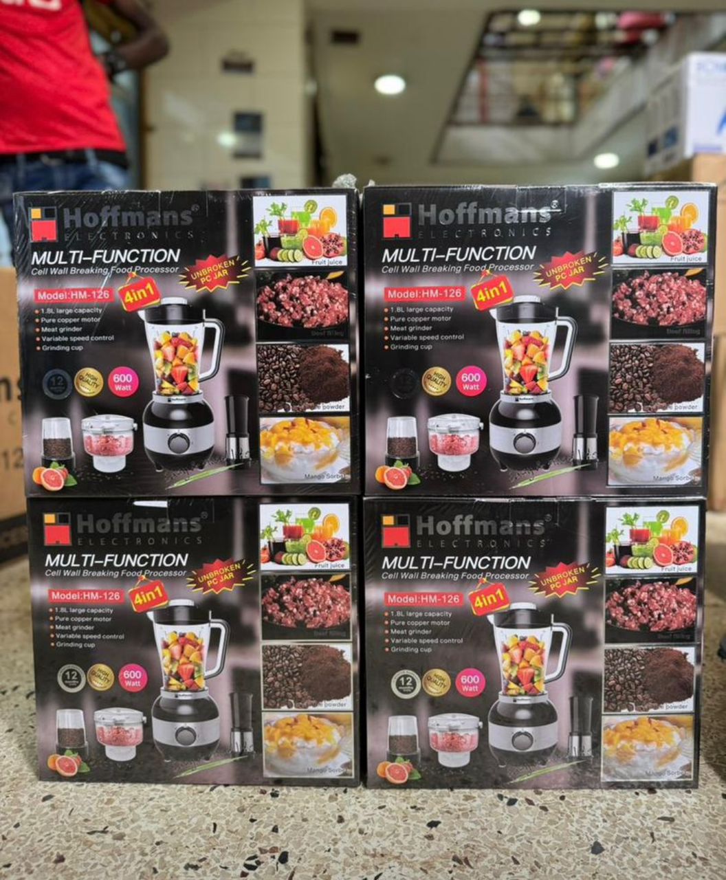 Hoffmans Multi-Function Cell Wall Breaking Food Processor
