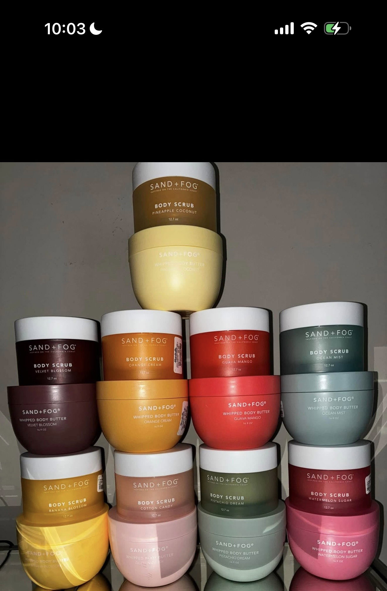 Sand and fog body butter and scrubs _0