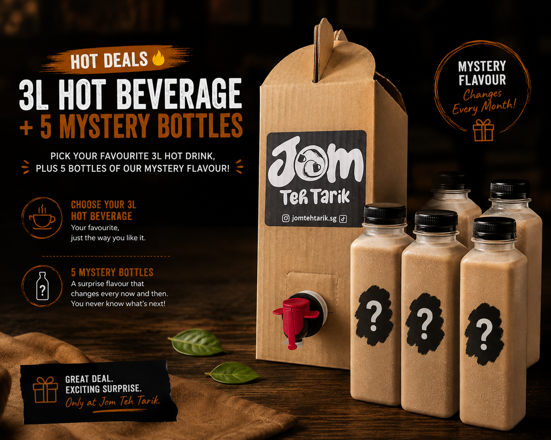 3L Hot Beverage + 5 Mystery Bottles