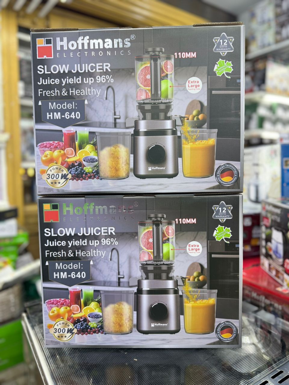 Hoffmans electronics slower juicer _0
