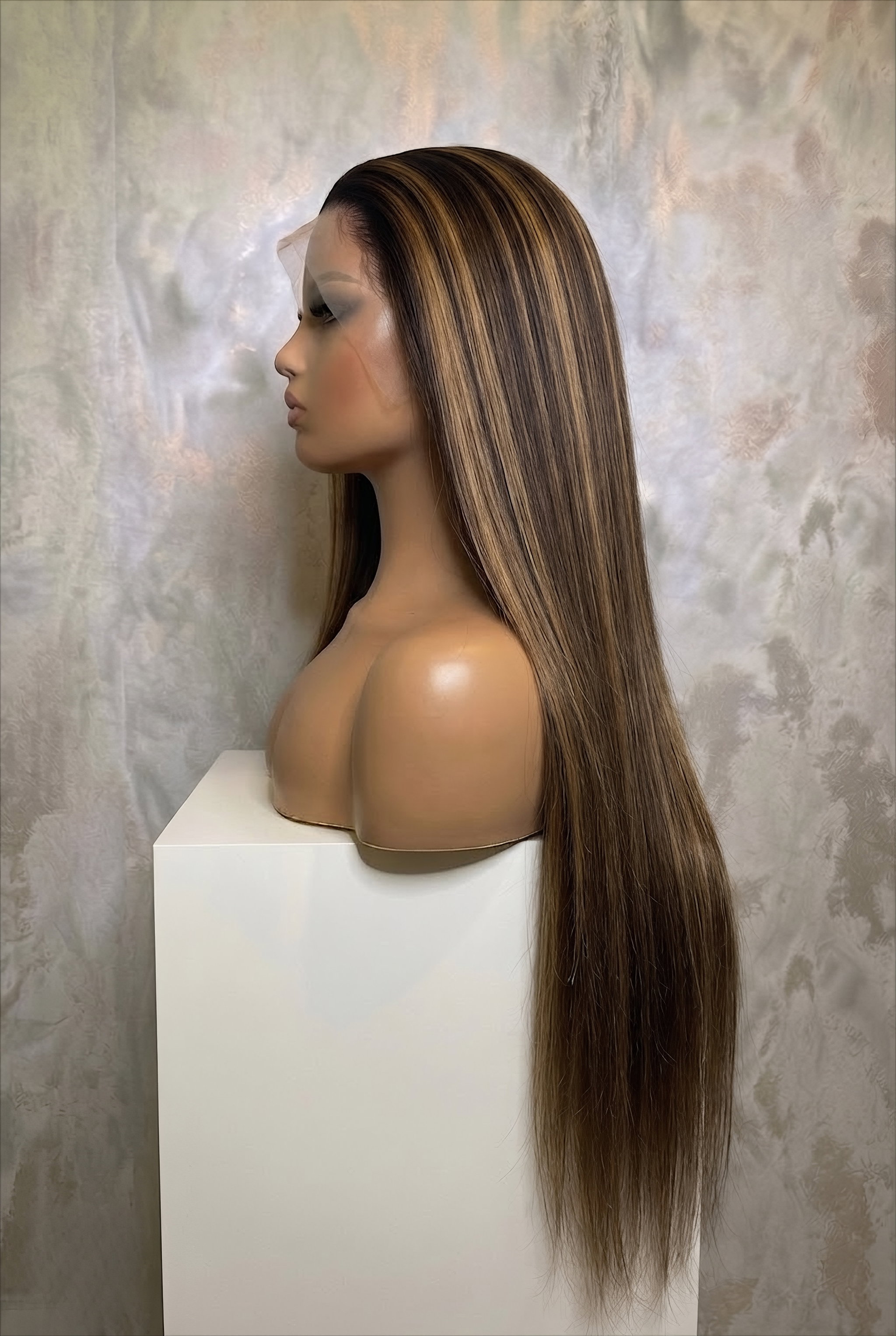 Wig  Luxury straight  100% Cheveux Humain -Densité 250%_5