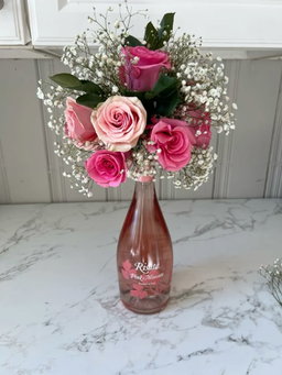 Wine /Champayne Flower Bouquet💐