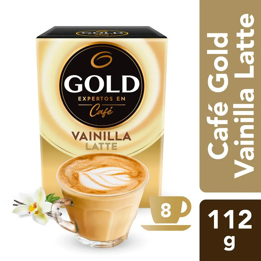 Cafe Vainilla 8 Unidades Gold