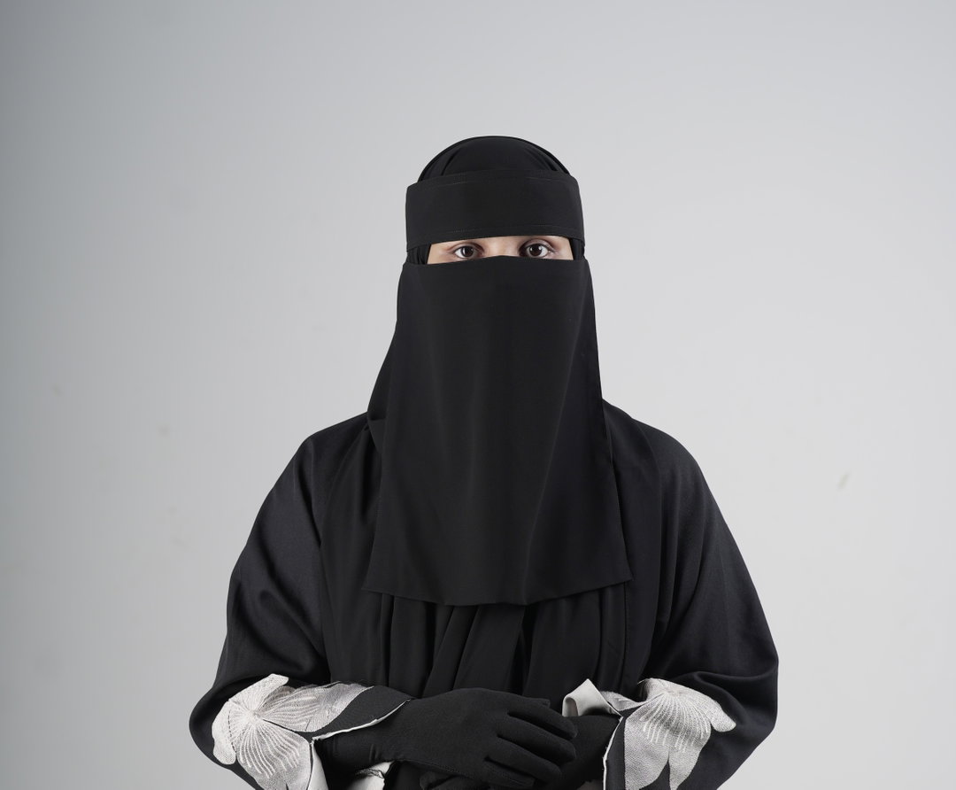 Liara XL Niqab – 13 Inch Length
